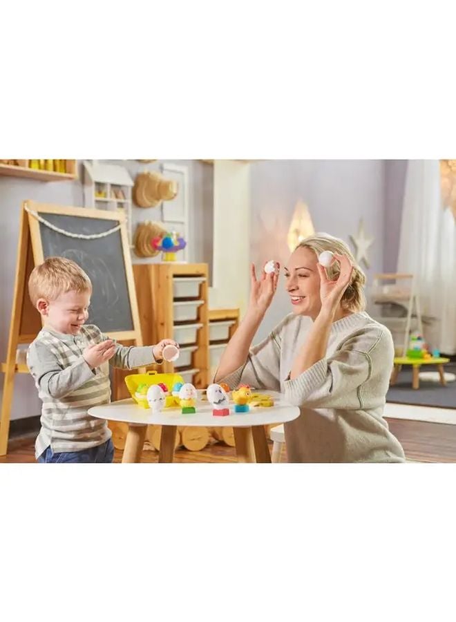 Egg Matching Toddler Sensory Toys For Hand Eye Coordination And Color Recognition - Image 4